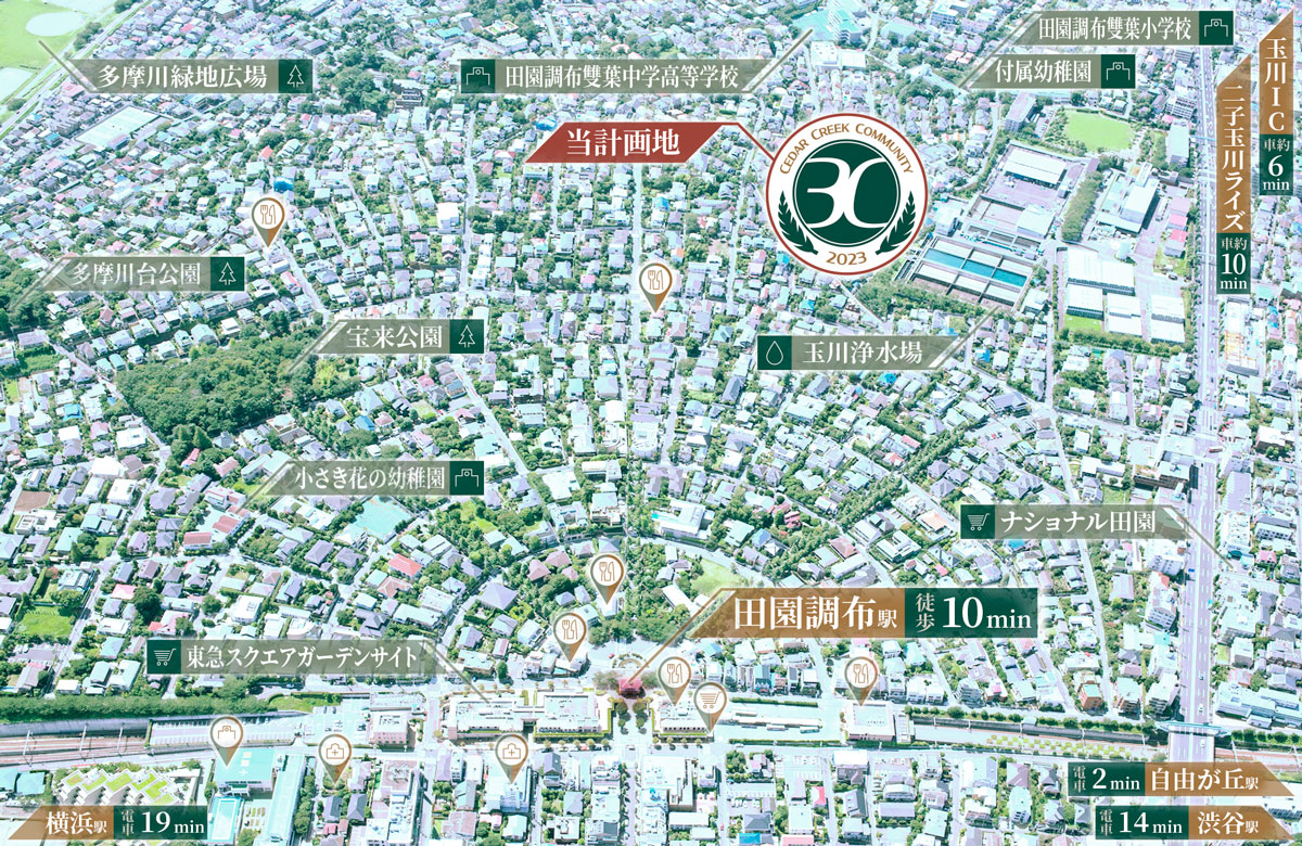 分譲タウンハウス「3C田園調布」