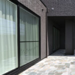 乱形石のデッキテラス