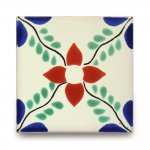 メキシコタイル柄 メキシコタイル柄 100角