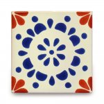 メキシコタイル柄 メキシコタイル柄 100角