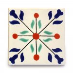 メキシコタイル柄 メキシコタイル柄 100角