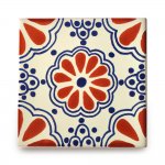 メキシコタイル柄 メキシコタイル柄 100角