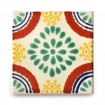 メキシコタイル柄 メキシコタイル柄 100角