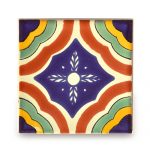 メキシコタイル柄 メキシコタイル柄 100角・サイケ