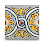 メキシコタイル柄 メキシコタイル柄 110角