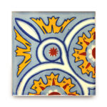 メキシコタイル柄 メキシコタイル柄 110角