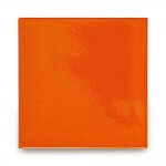 メキシコタイル無地・オレンジ メキシコタイル無地・オレンジ