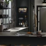 KOHLERキッチン施工イメージ caesarstone-sekou03