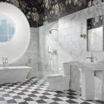 KOHLERバスルーム施工イメージ caesarstone-sekou01