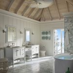 KOHLERバスルーム施工イメージ caesarstone-sekou03