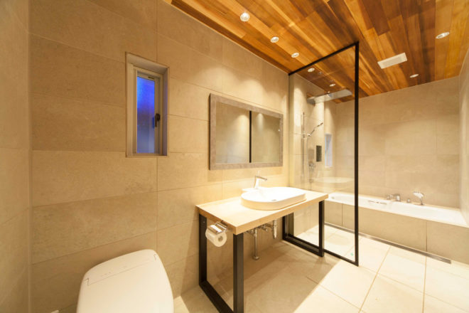 海外のホテルのようなラグジュアリーバスルーム