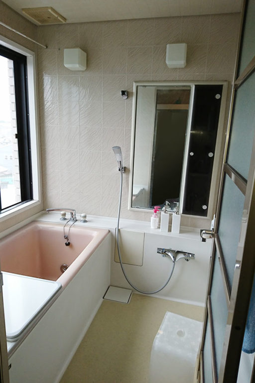 浴室リモデル<ビフォー>