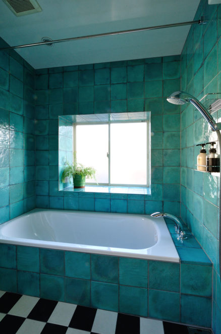 海外のようなバスルーム空間