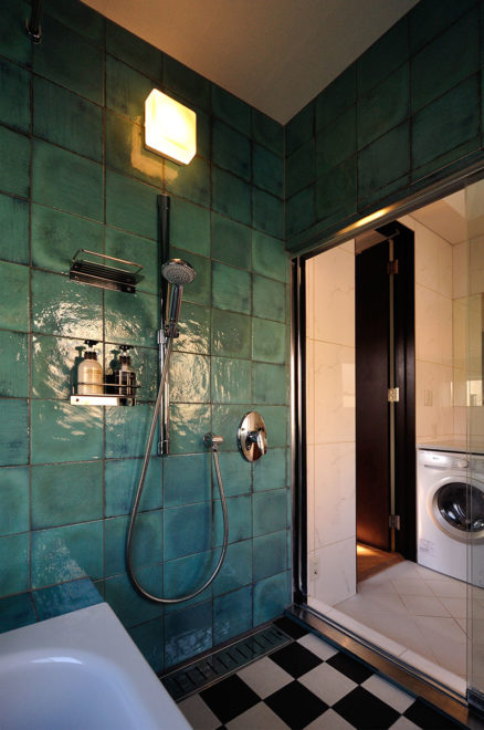 海外のようなバスルーム空間