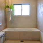 施主様がDIYした塗り壁とモザイクタイル