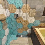 浴室タイルデザイン