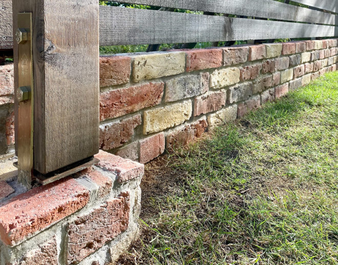 ガーデンフェンス基礎DIY