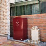 H様邸(東京都)/Ex-Large ボルドー(BE-BO):据え置き施工 戸建用 宅配ボックス「ブライズボックス」Ex-Large ボルドー(BE-BO):据え置き施工