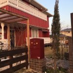 戸建用 宅配ボックス「ブライズボックス」口コミ/ボルドー(BL-BO):据え置き施工