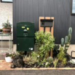 宅配ボックス「ブライズボックス」口コミ/ラージ(BL-DG):ポール施工