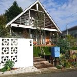 戸建用 宅配ボックス「ブライズボックス」口コミ/ブルー(BS-B):ポール施工