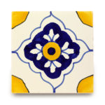 メキシコタイル柄 100角