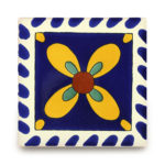 メキシコタイル柄 100角