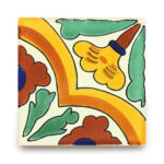 メキシコタイル柄 100角