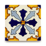 メキシコタイル柄 100角