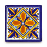 メキシコタイル柄 100角