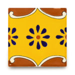 メキシコタイル柄 100角・