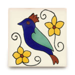 メキシコタイル柄・鳥