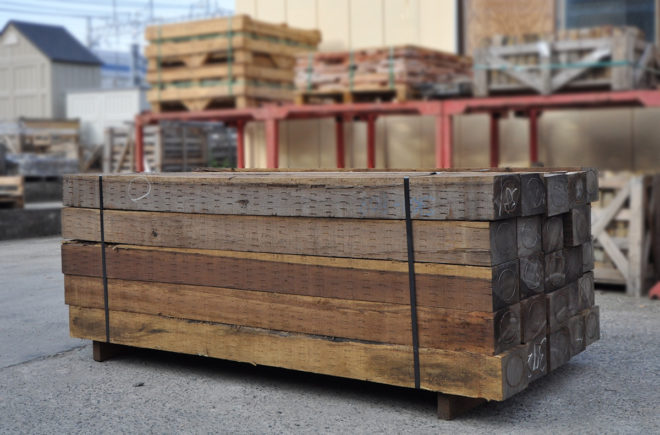 国産のケンパス新品枕木