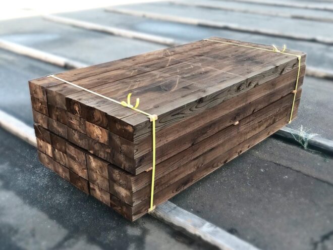 エステックウッド・ガーデン枕木(国産スギ)