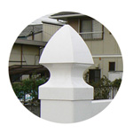 ゴシックキャップ 4インチ用