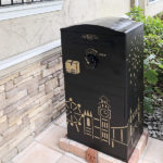 I様邸/宅配ボックス Brizebox DIYペイント:据え置き施工