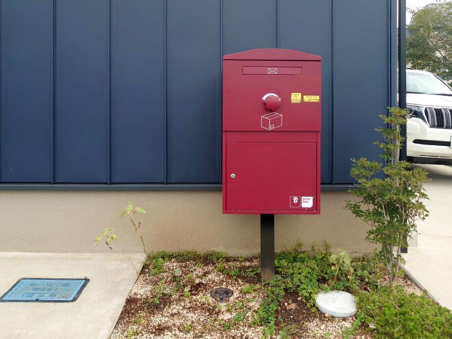 宅配ボックス Brizebox Large ボルドー