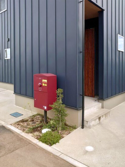 宅配ボックス Brizebox Large ボルドー