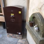 戸建用 宅配ボックス「ブライズボックス」口コミ/ショコラ(BL-CH):据え置き施工