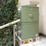 戸建用 宅配ボックス「ブライズボックス」口コミ/グリーン(BL-G)据え置き施工