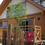 戸建用 宅配ボックス「ブライズボックス」口コミ/ボルドー(BS-BO):ポール施工