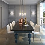 海外事例 シーザーストーン・ダイニング施工事例