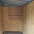 サイドウォールパネル ※画像は3段棚有孔ボード付