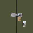 ハスプ&パドロック ステンレス製蝶番+南京錠