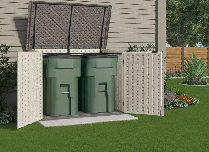 樹脂製物置 bms4700