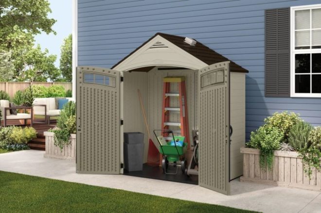 樹脂製物置 BMS7402