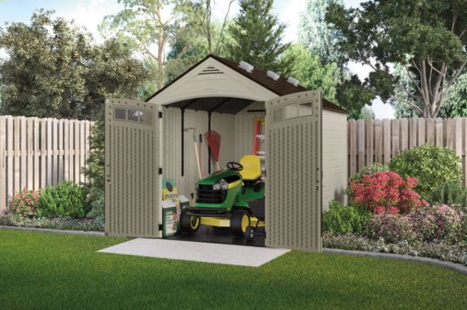 樹脂製物置 BMS8002